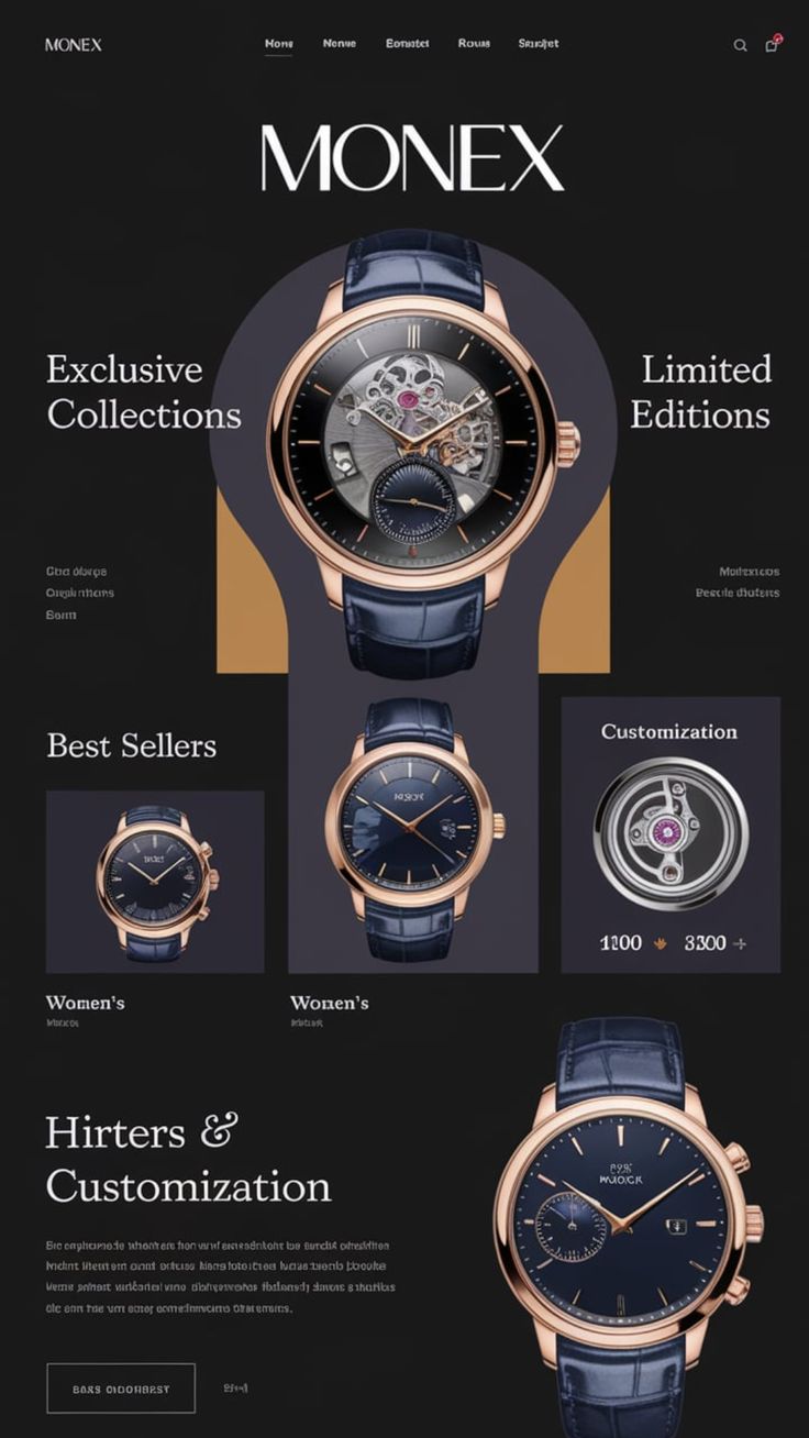 Watch Store Template 2